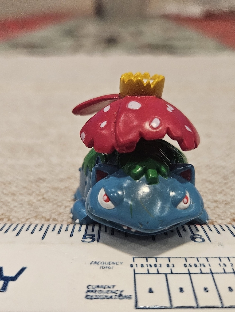 Vintage Venusaur Pokemon Monster Tomy Audley Action Figure Toy 1.5”